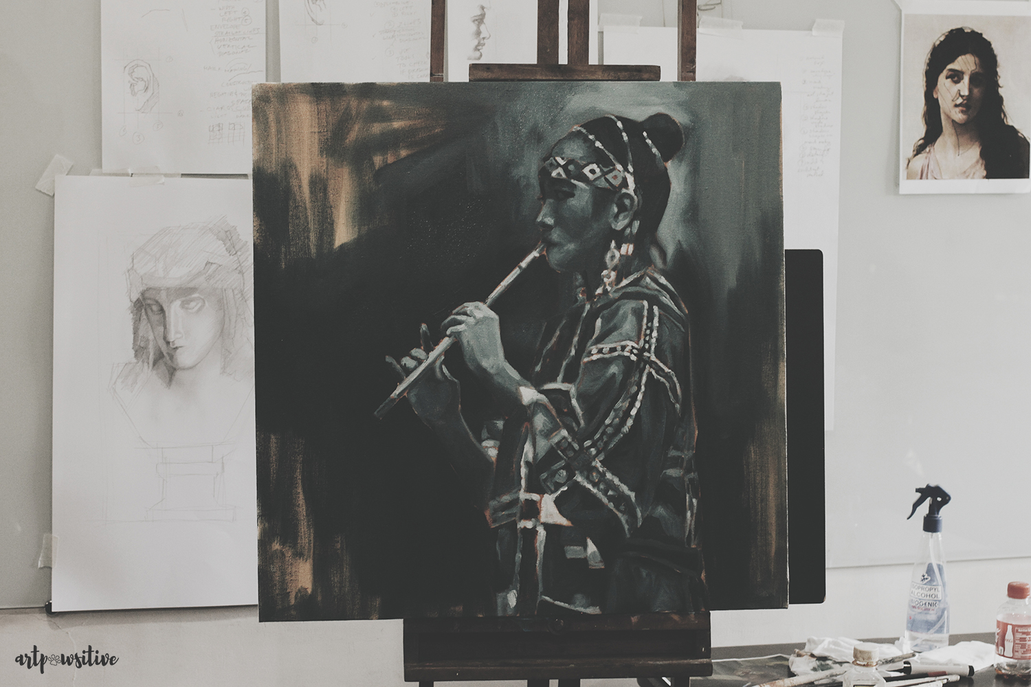 Oil painting workshop in Davao