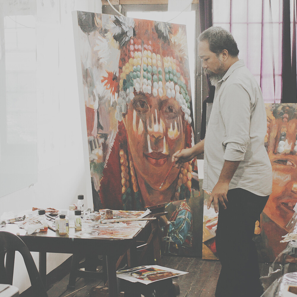 Oil painting workshop in Davao